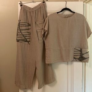 Linen 2 piece set